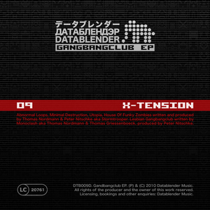 X-Tension - The Gangbangclub EP (Datablender)