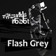 Flash Grey Animated Robot Flash Grey Animated Robot