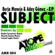 Borja Maneje & Aday Gomez Subject