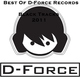 Various Artists Best Of D-Force Records 2011 Black Tracks