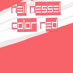 Neil Nessel - Color Red (Bent Ant Records)