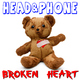 Head & Phone Broken Heart