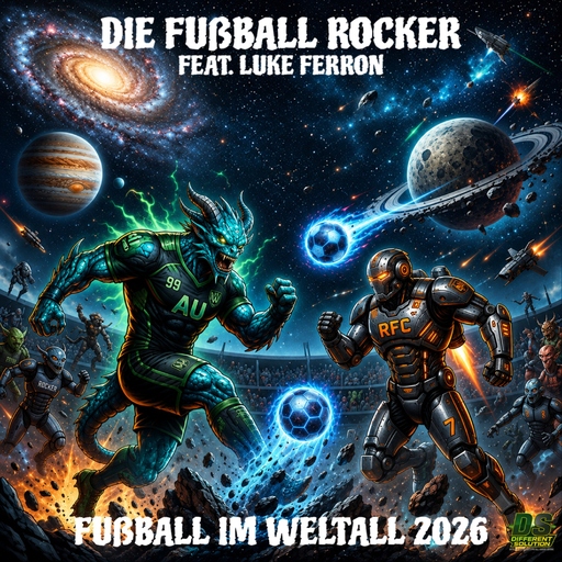 Die Fußball Rocker feat. Luke Ferron - Fußball Im Weltall 2026