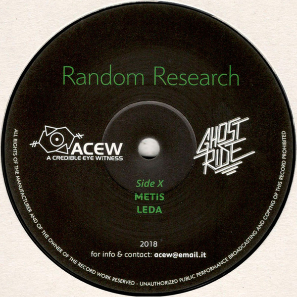 A Credible Eye Witness & Ghost Ride - Random Research