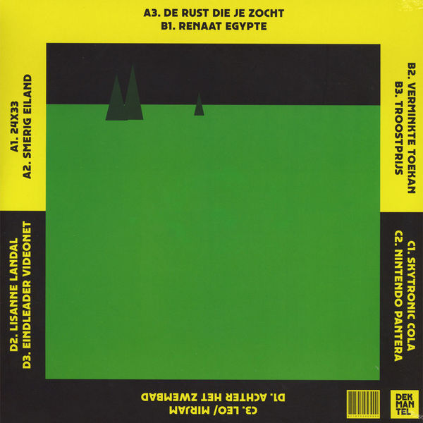 Betonkust & Palmbomen II - Center Parcs LP (Back)