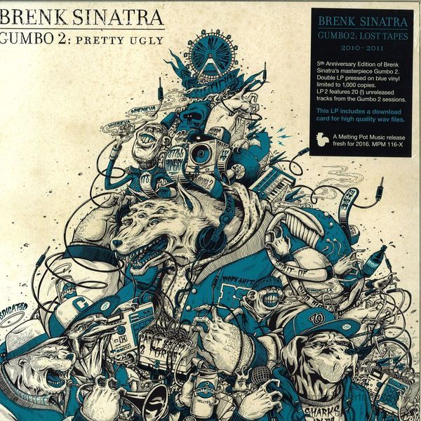 Brenk Sinatra - Gumbo II: Pretty Ugly / Lost Tapes (Ltd.2LP+MP3)