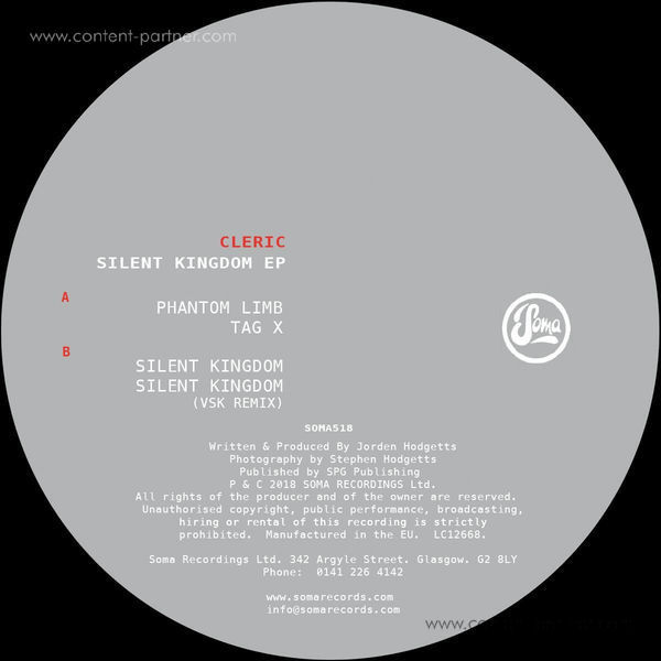 Cleric - Silent Kingdom EP (Back)