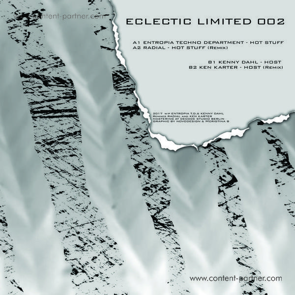 Entropia Techno Department / Kenny Dahl - Eclectic Limited 002 (Ken Karter & Radial Remixes) (Back)