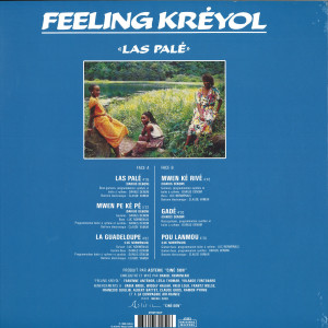 Feeling Kreyol - Las Palé (LP reissue) (Back)