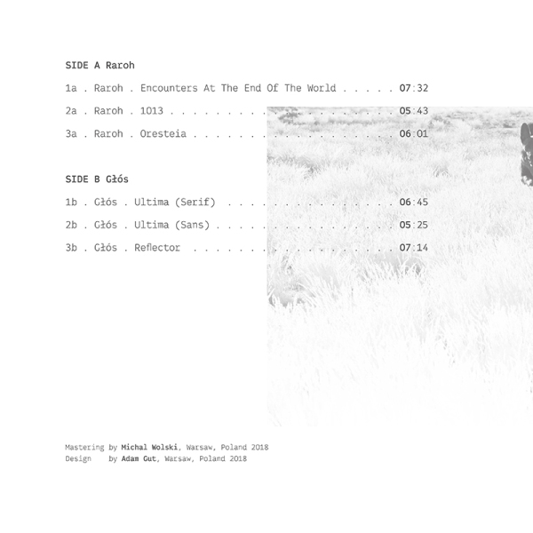 Raroh / Glós - The Perfect Moment In Time-Space Conti (Back)