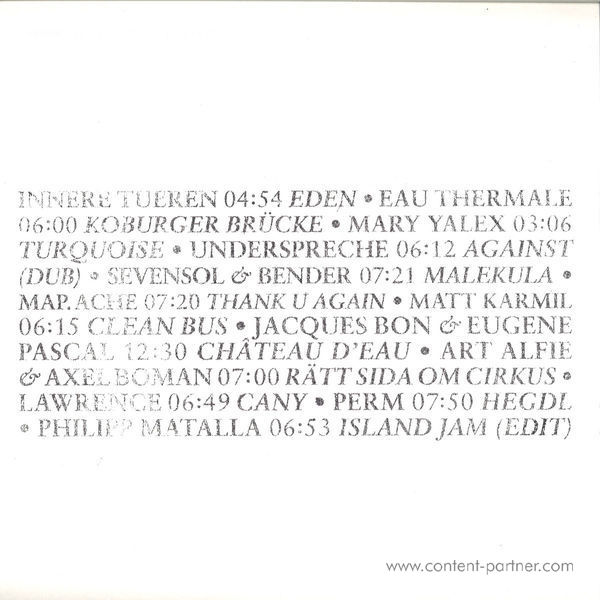Various Artists - Family Horror X Good Times (3LP + Booklet) (Back)