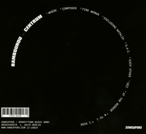 bambounou - centrum (cd/poster booklet) (Back)