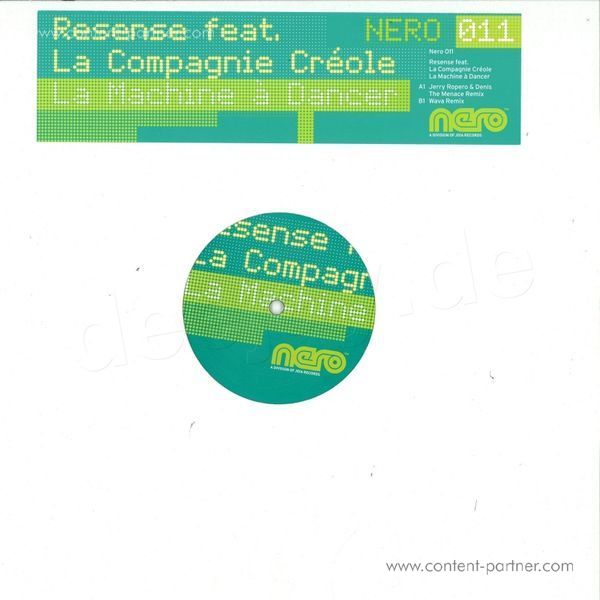 resense feat. la compagnie creole - la machine a danser (Back)